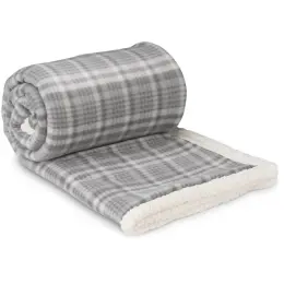 US Basic Everest Sherpa Fleece Blanket Unbranded